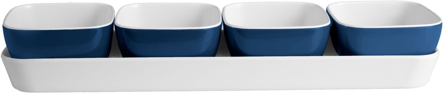 Blue appetizer set
