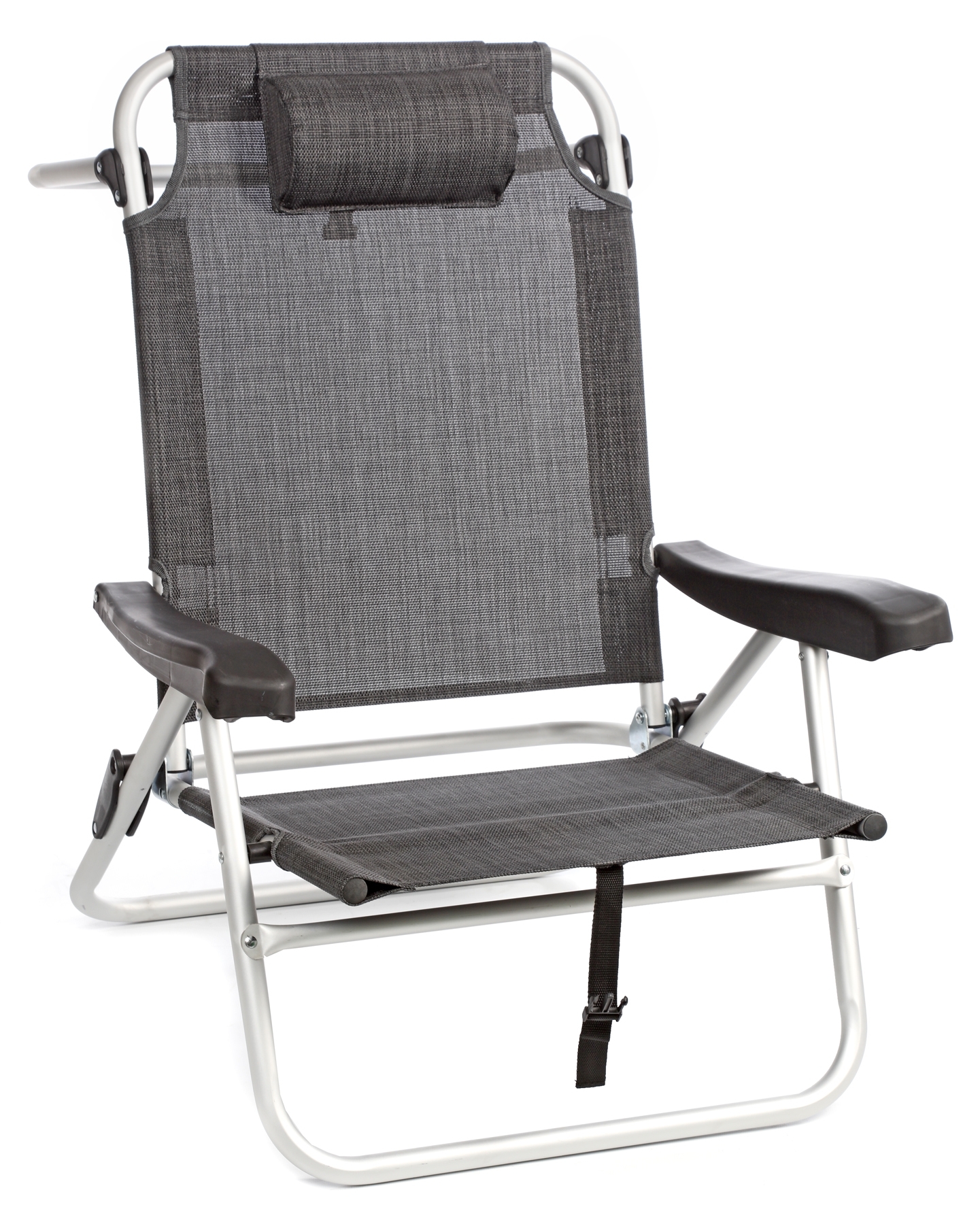 Siren reclining aluminium beach chair