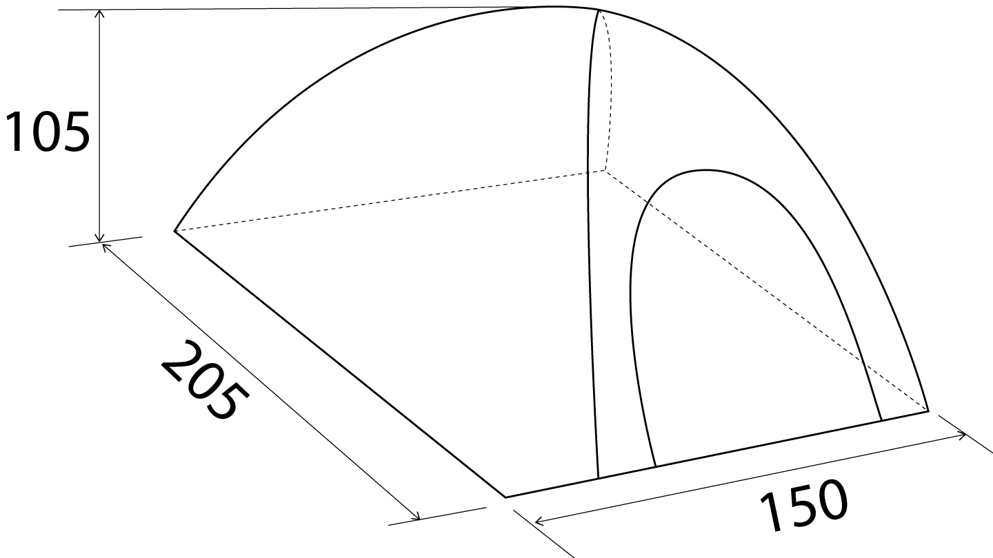 Strato 2 lightweight 2-person tent - Image 6