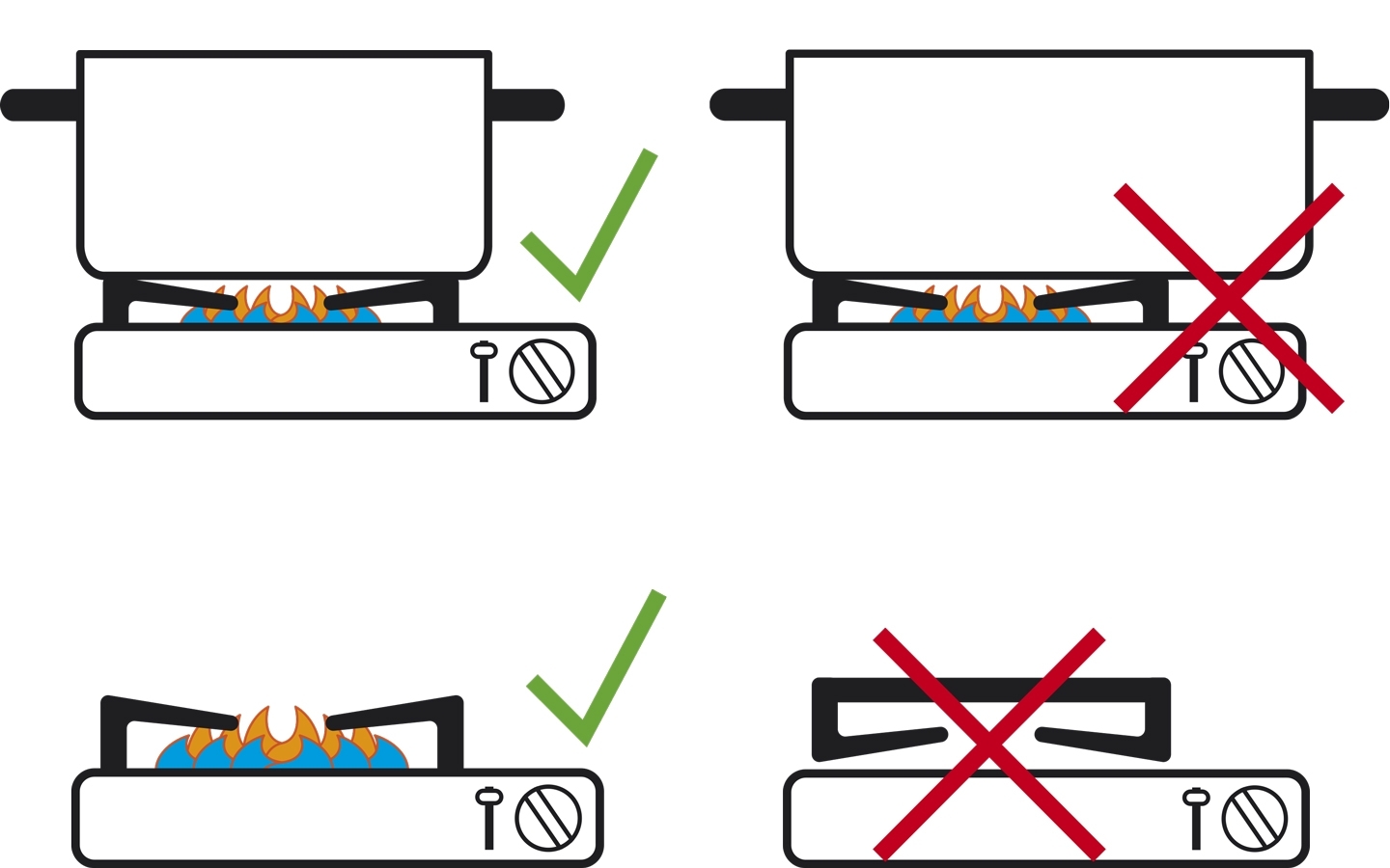 Devil portable gas stove with stainless steel body - Image 5