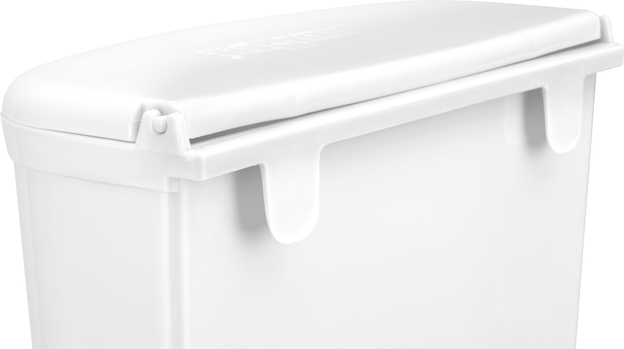 Pillar hanging waste bin - white - Image 6