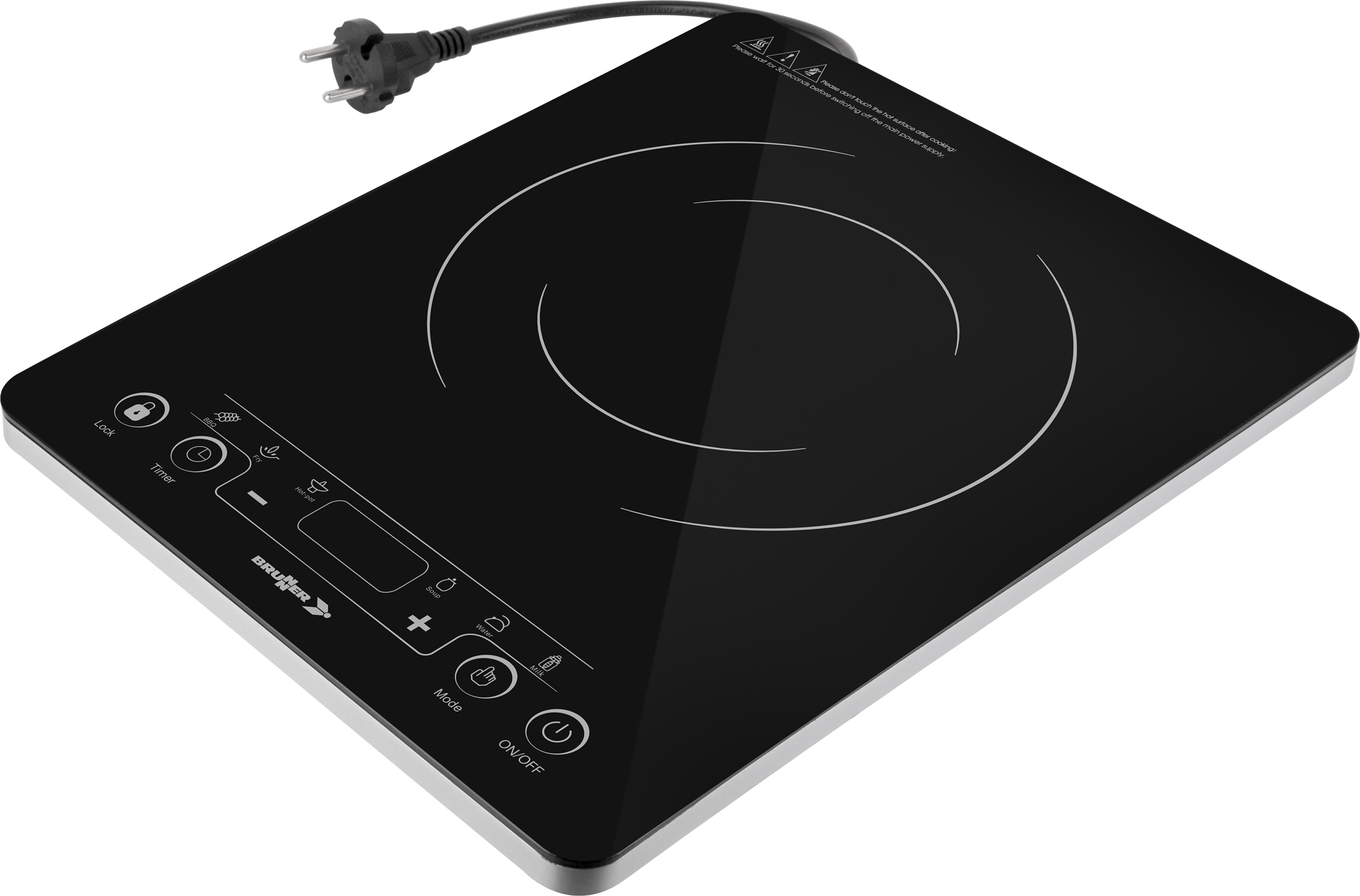 Hot point portable single induction cooktop