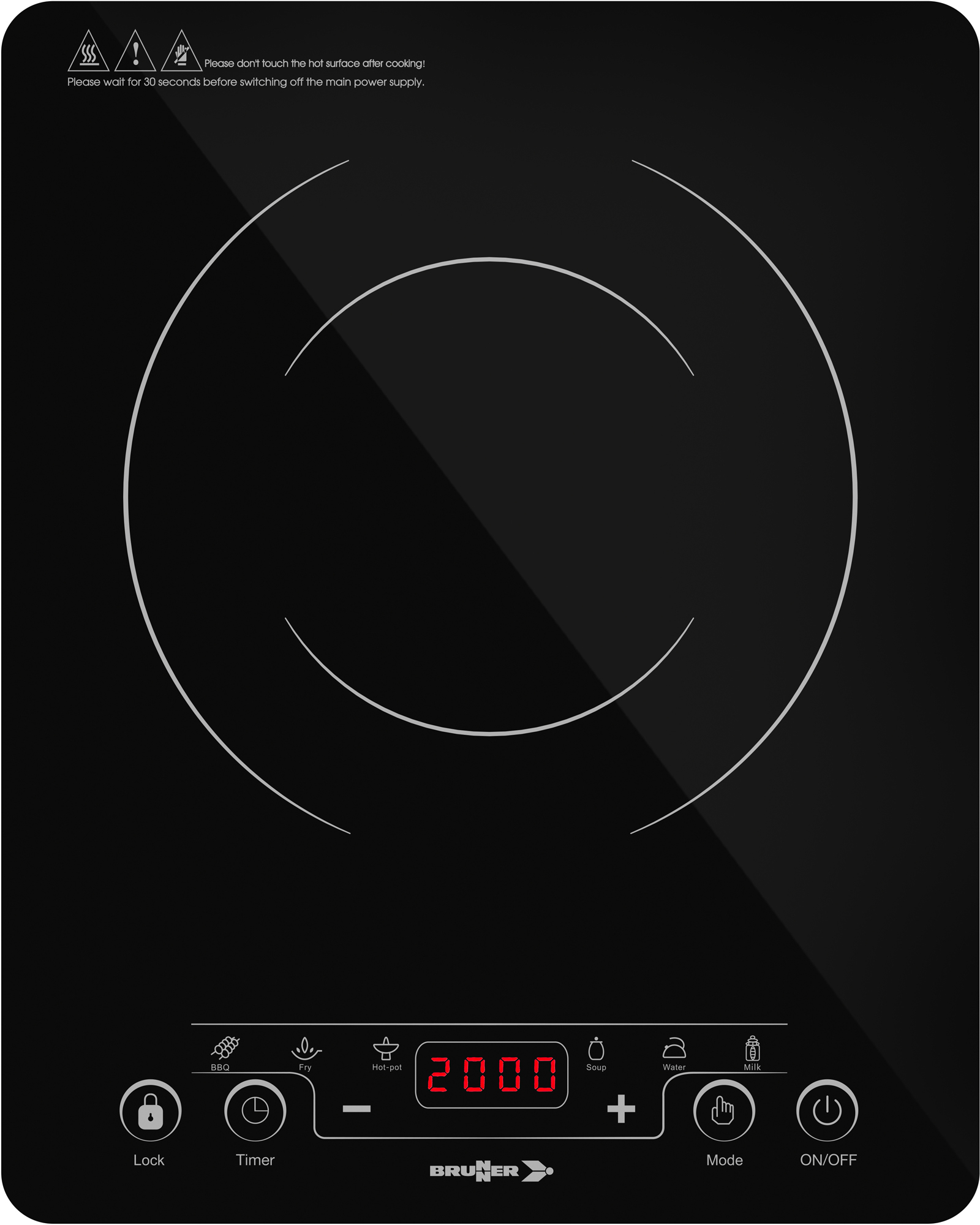 Hot point portable single induction cooktop - Image 5