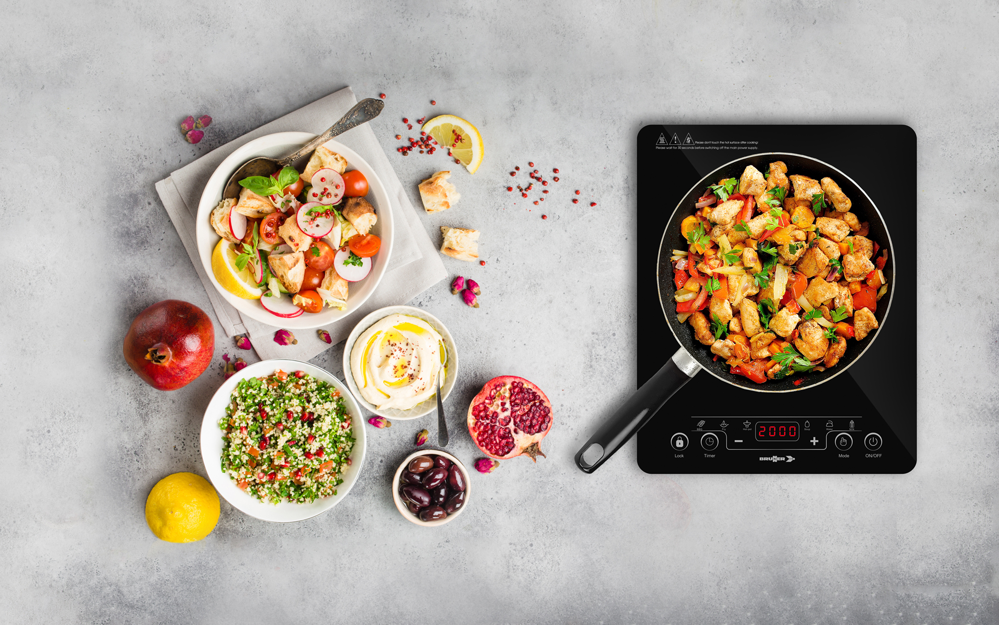 Hot point portable single induction cooktop - Image 14