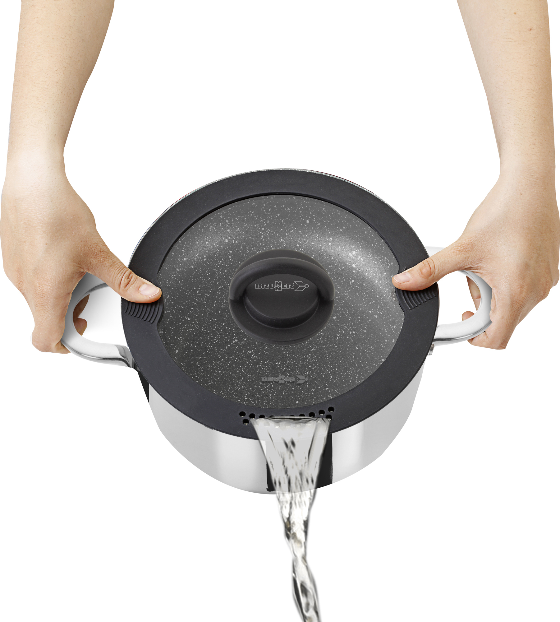 Popote academy high ng 7+1 stainless steel cookware set ø 22 - Image 6