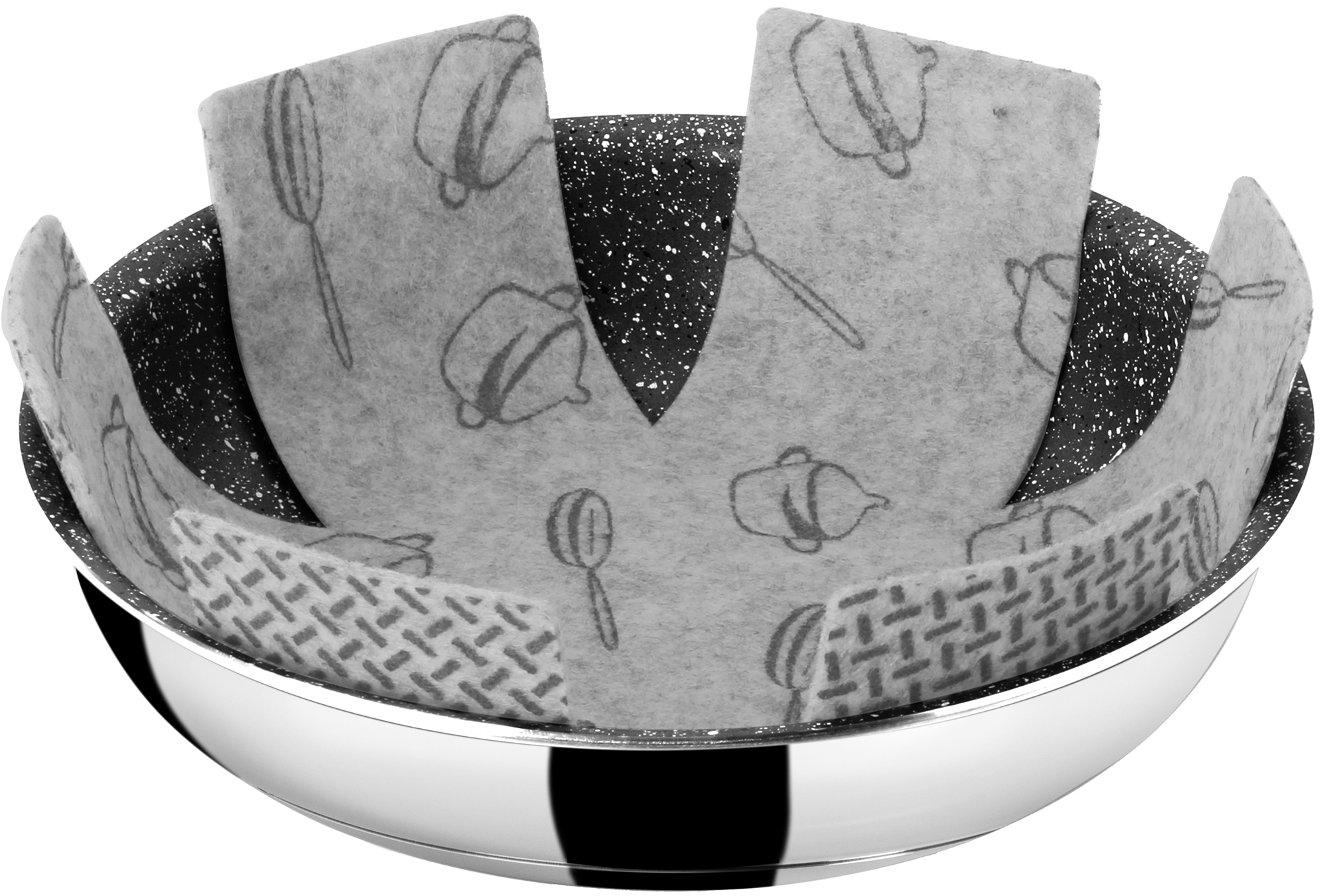 Popote academy high ng 7+1 stainless steel cookware set ø 22 - Image 8