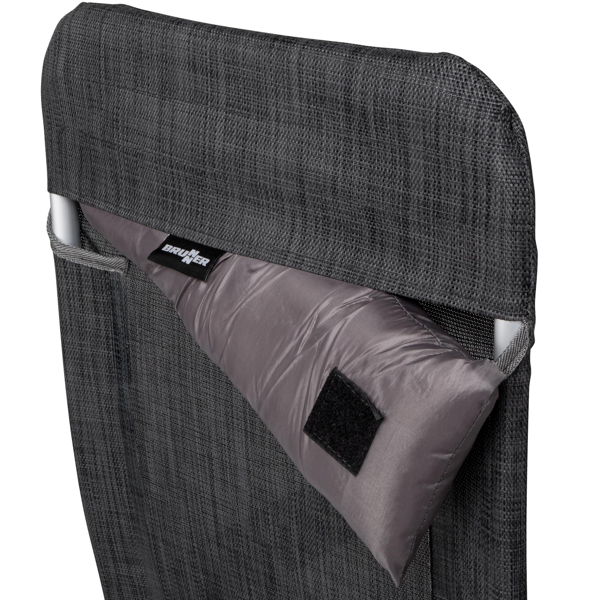 Skye folding camping chair - black - Image 7