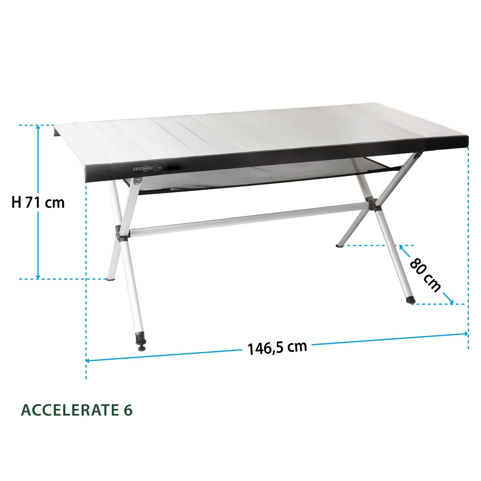 Accelerate 4 roll-top camping table - Image 3