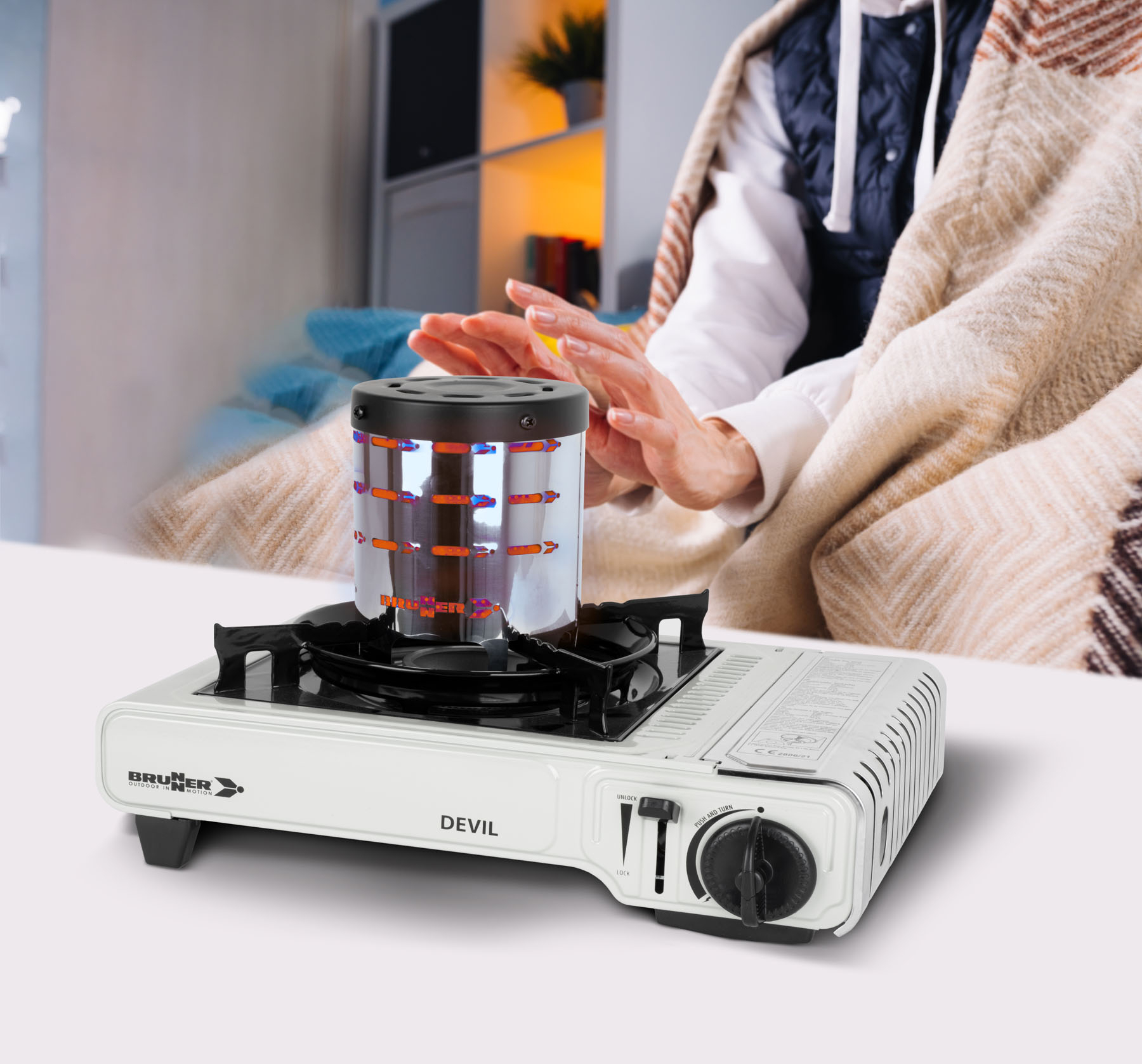 Devil heatstar gas heater radiant - Image 2