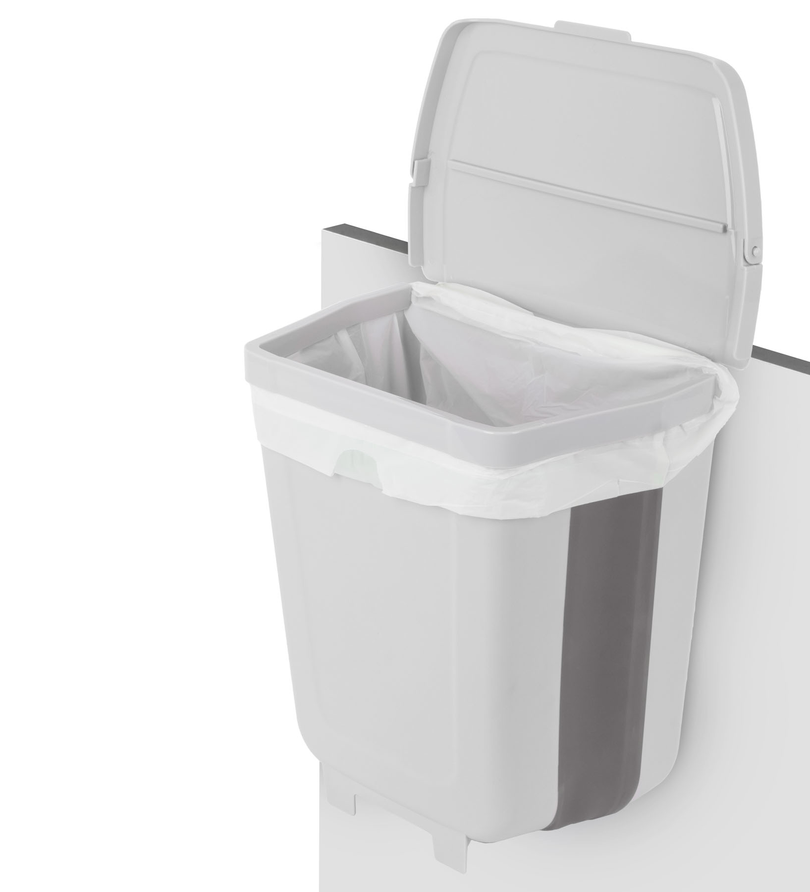 Pillar fold-away trash bin - Image 3