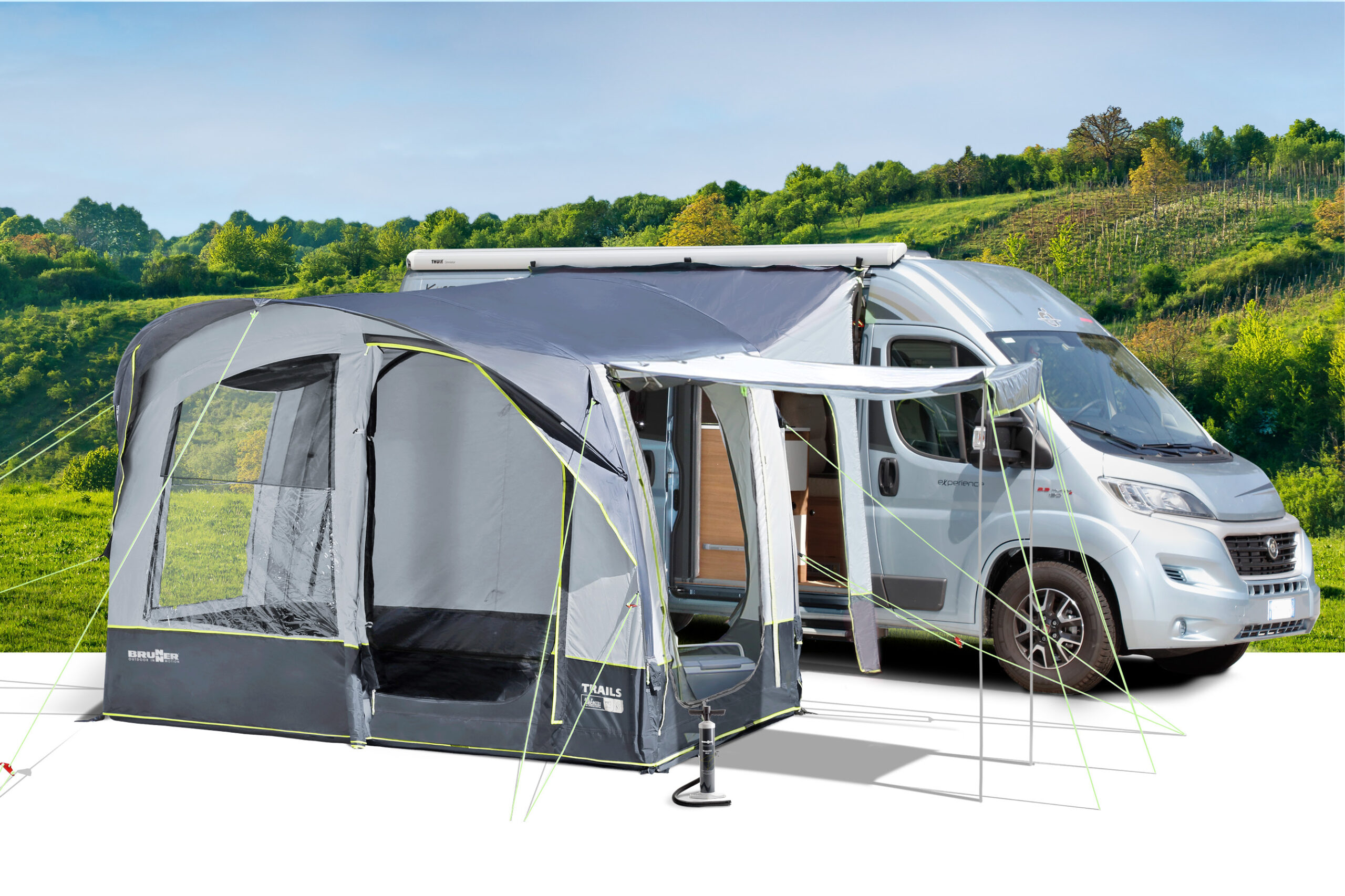 Trails hc drive-away air awning for campervans - Afbeelding 2