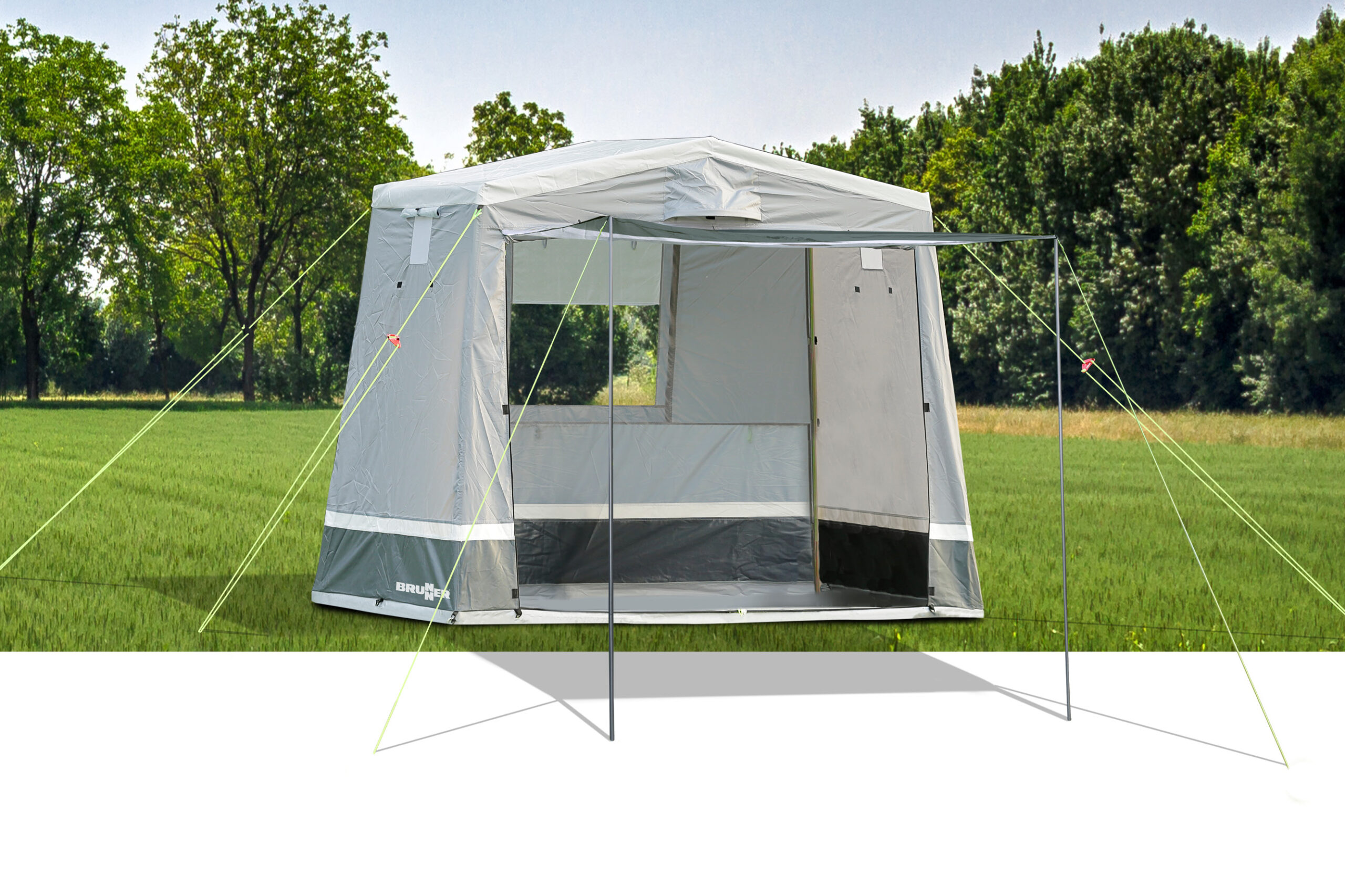 Storage tent storage plus