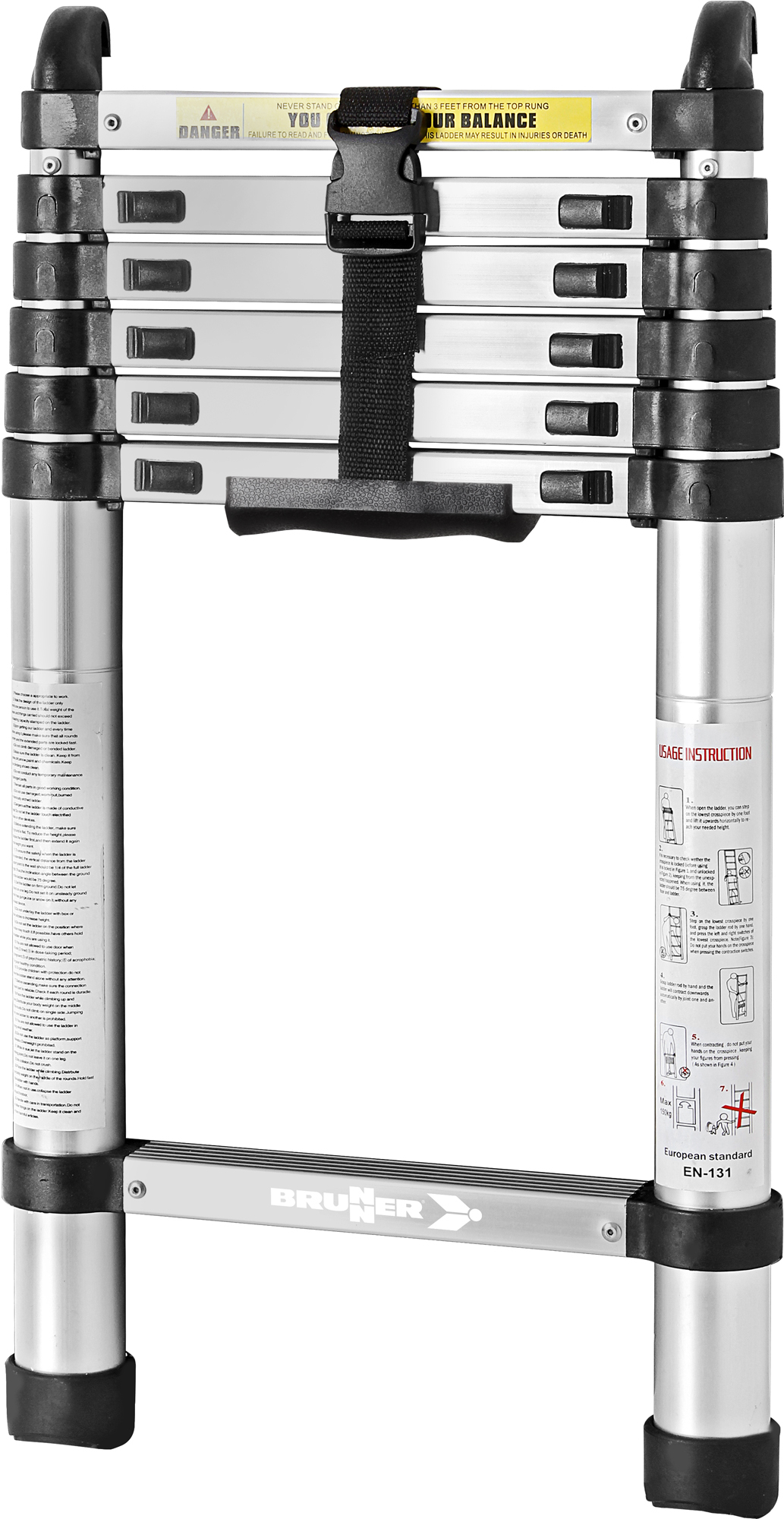 Laddy alcove telescopic aluminum ladder - Image 2