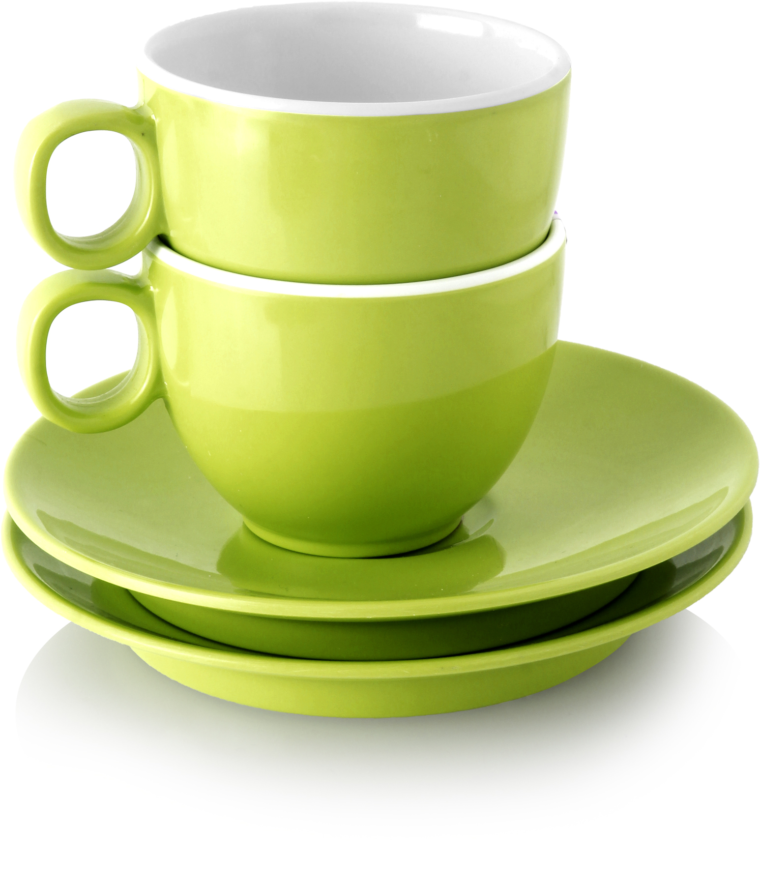 Espresso set green