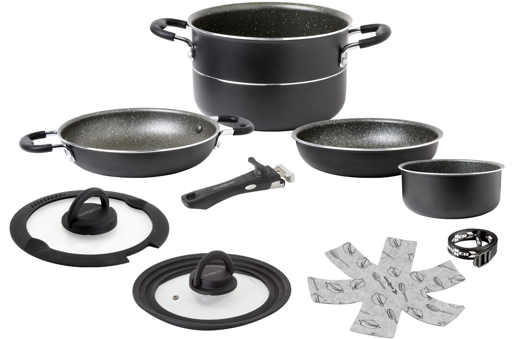 Pirate ng 7+1 ø 20 cookware set