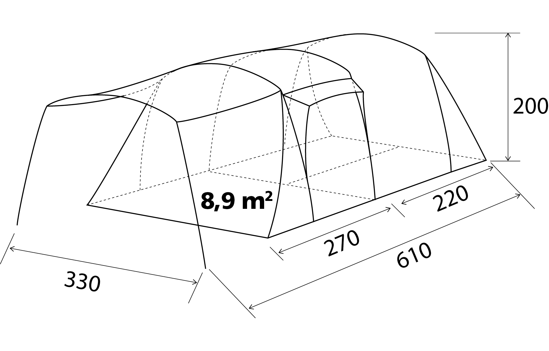 Tent bullet 5 airtech - Image 5