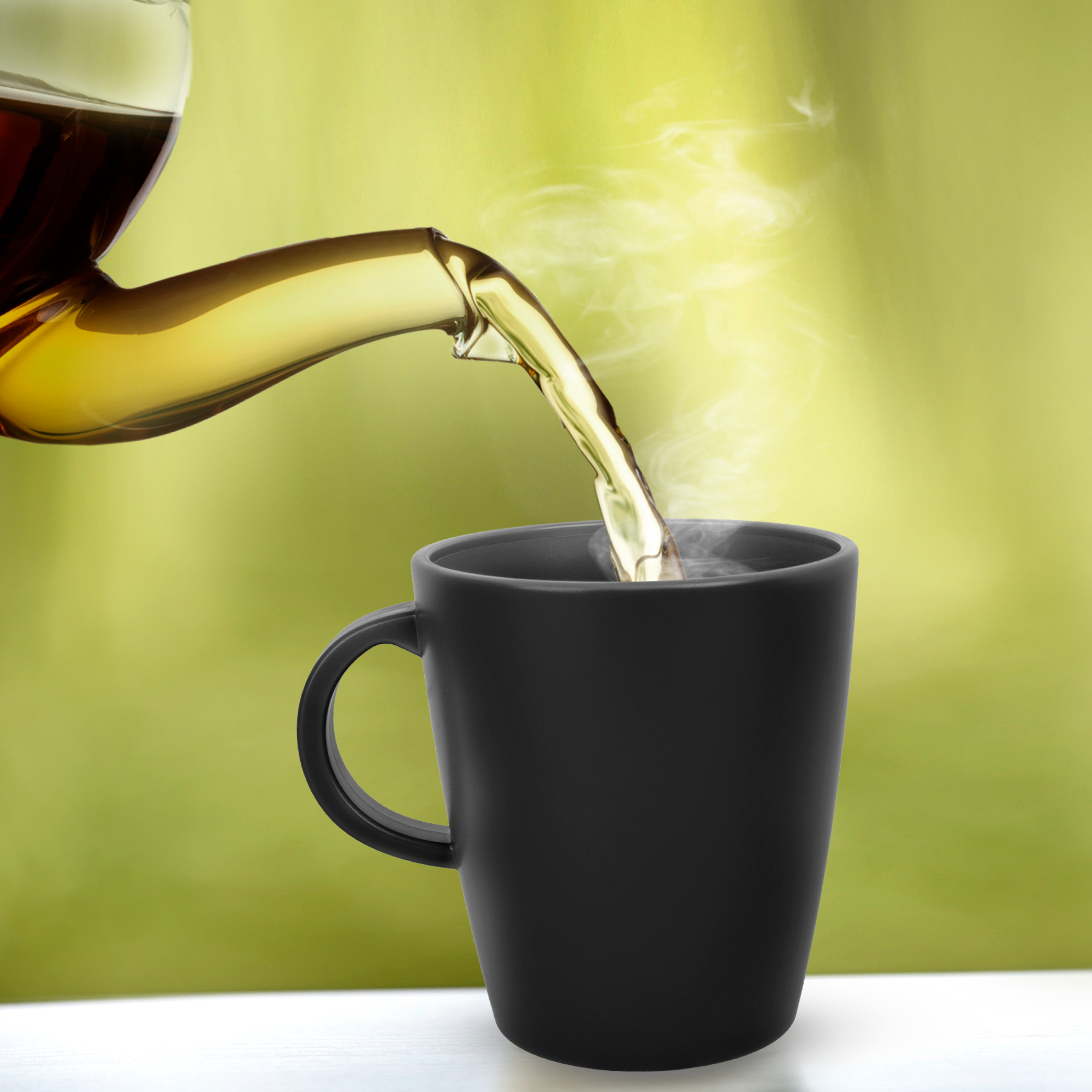 Odette 16-piece melamine dinnerware set double black - lunchbox - Image 4