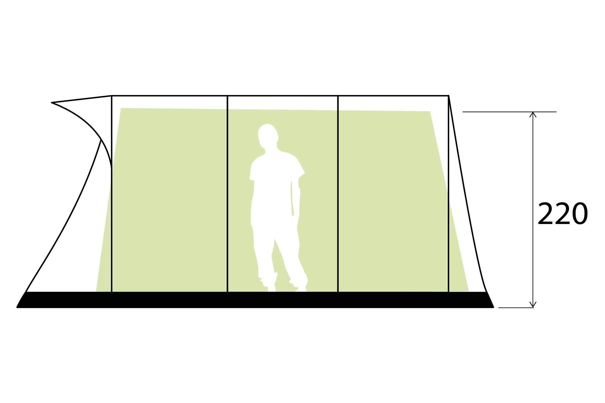 Tent maisonel 4 a.i.r. tech - Image 5