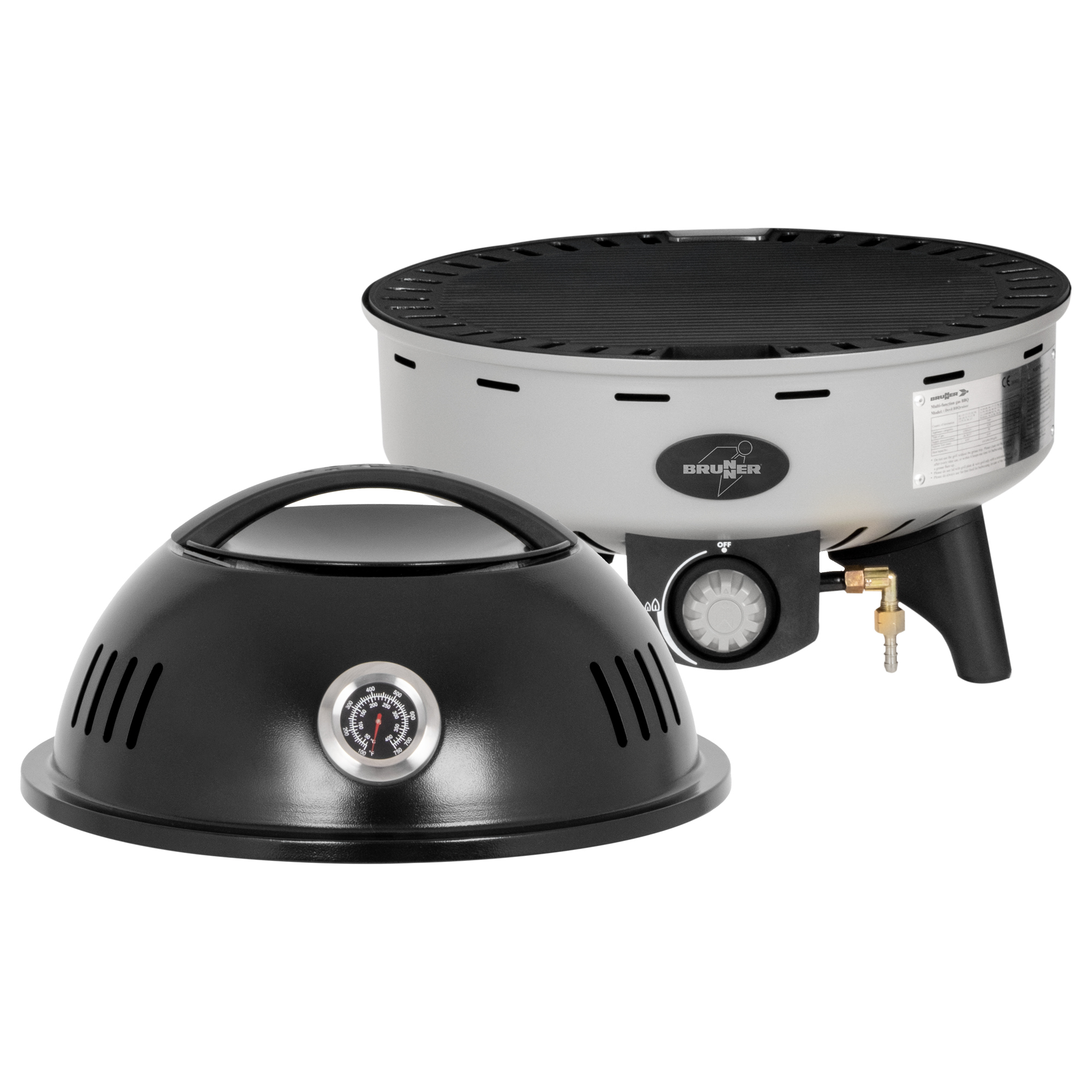 Devil bbqruiser lt portable gas outdoor grill - Afbeelding 2