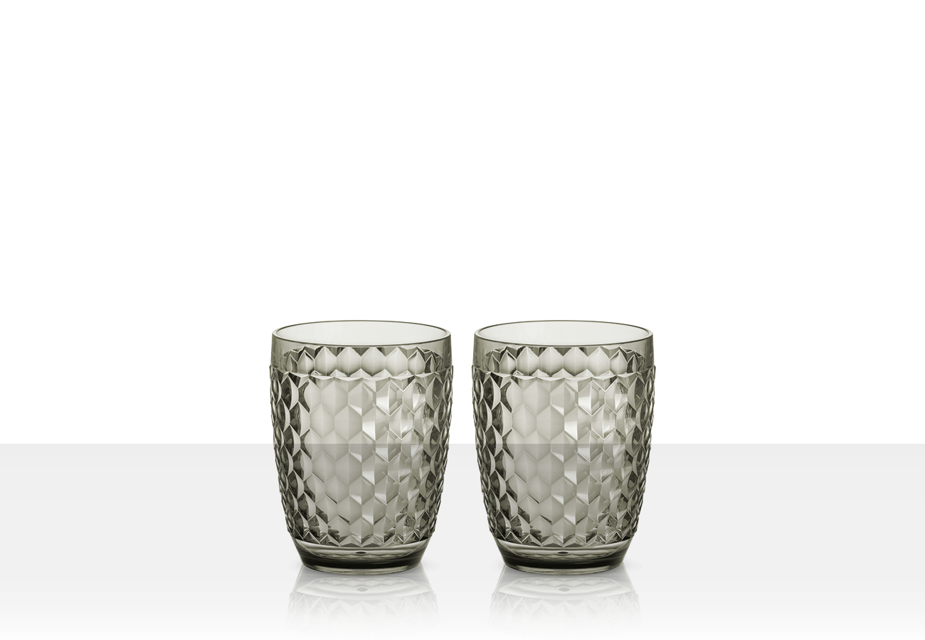 Coralux forest water glass set