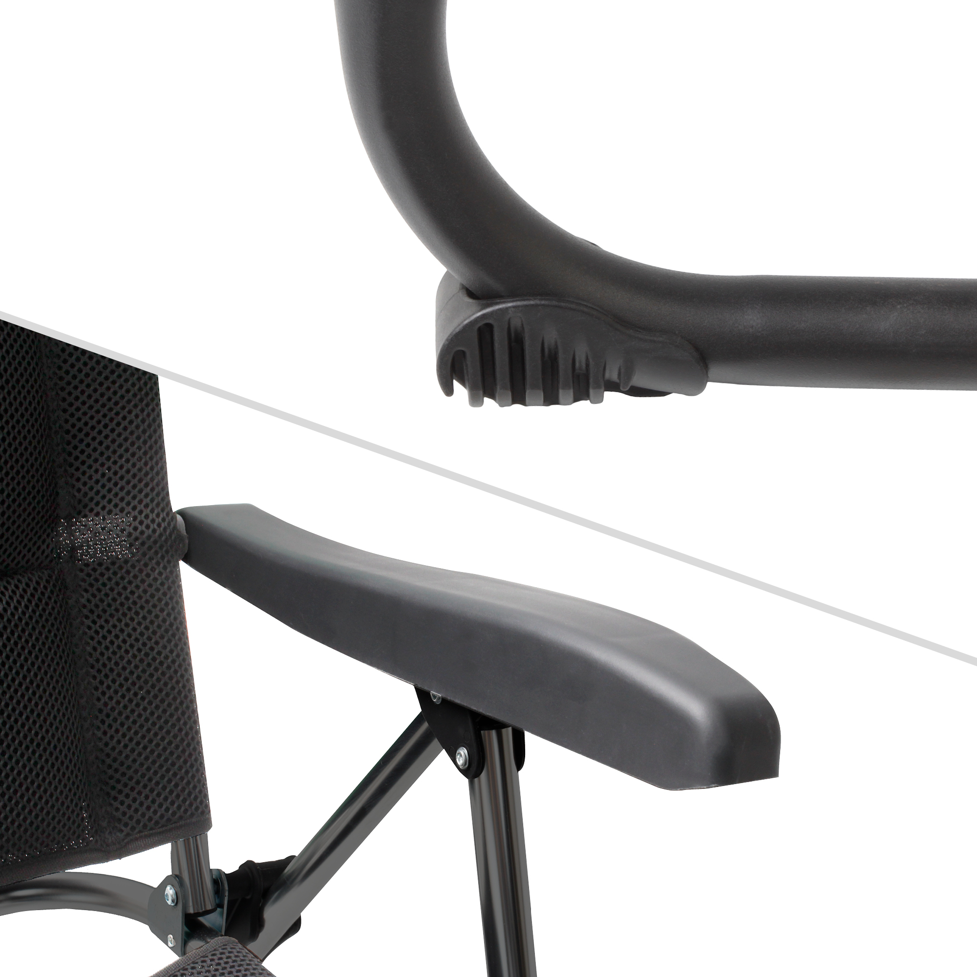 Skye 3d compact folding camping chair - black - Image 8