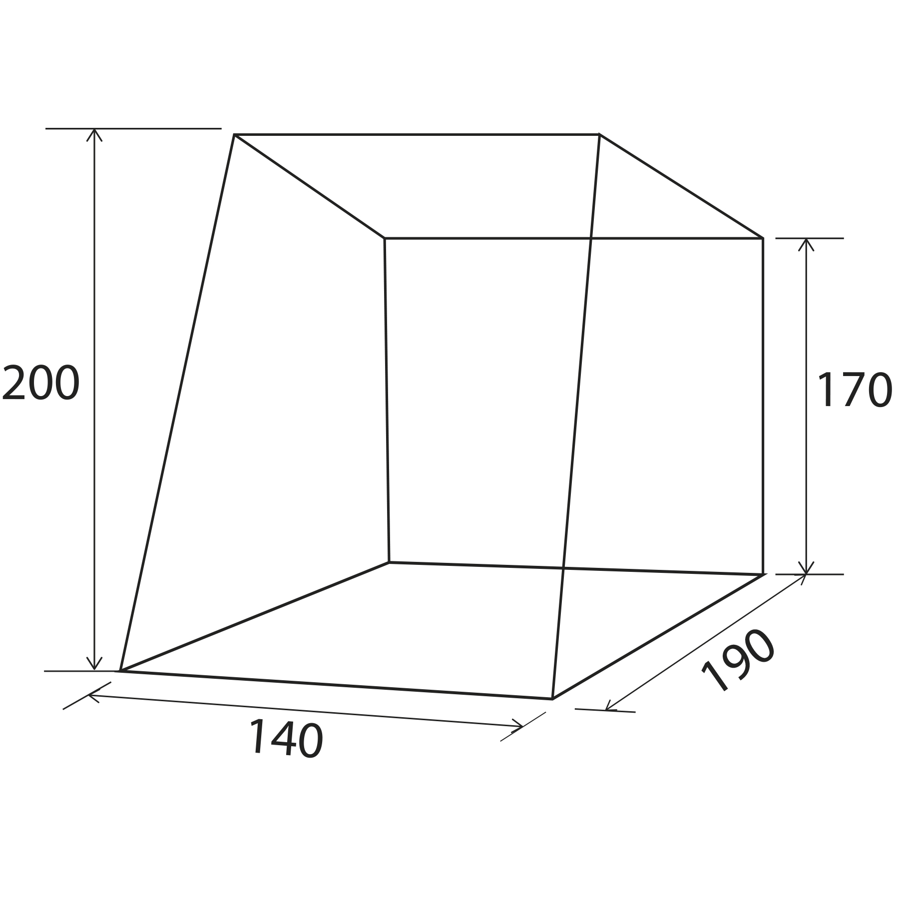 Pilote caddy 5 tailgate tent for vw caddy 5 - Image 3