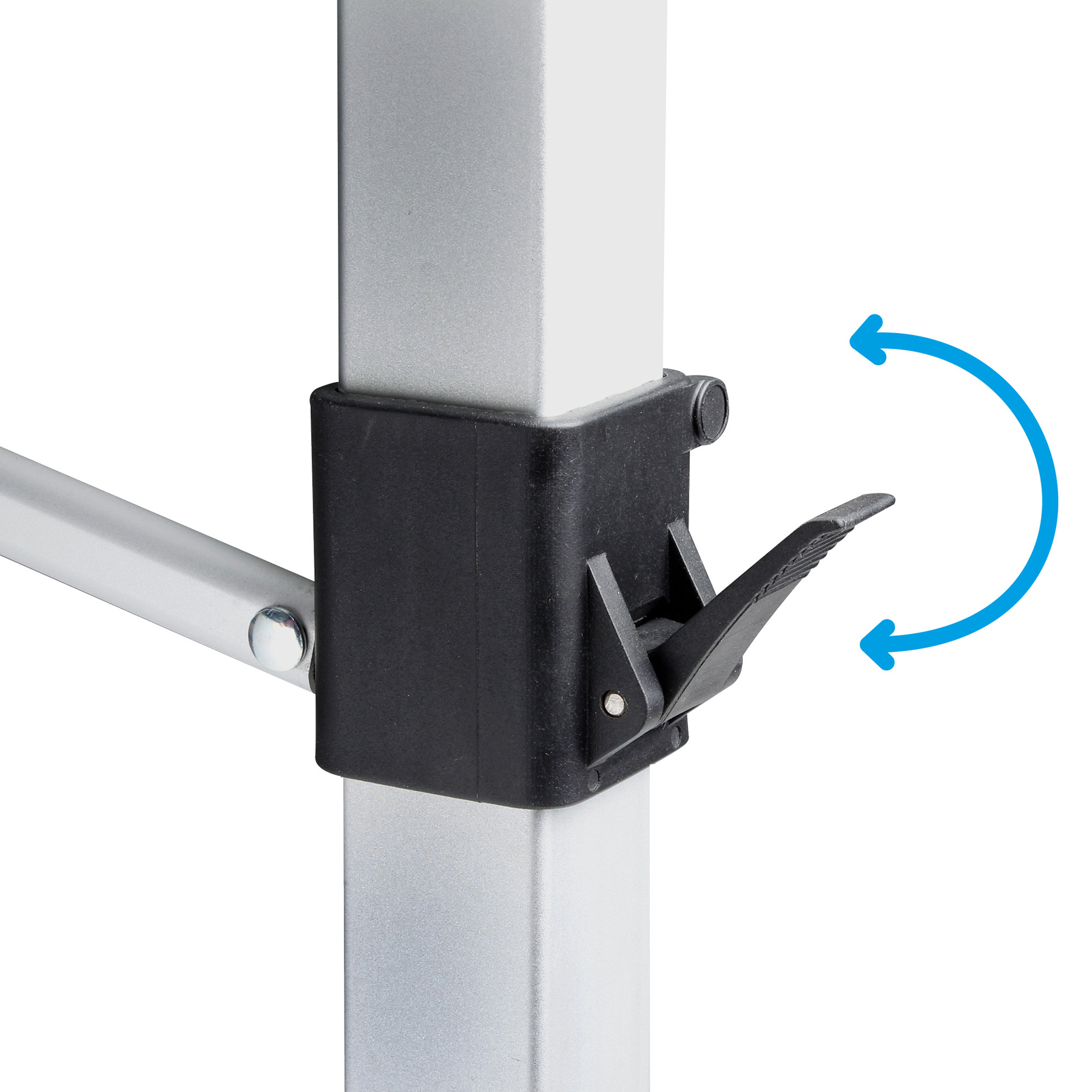 Titanium quadra compack 4 120.5 x 70 cm folding camping table - Image 8