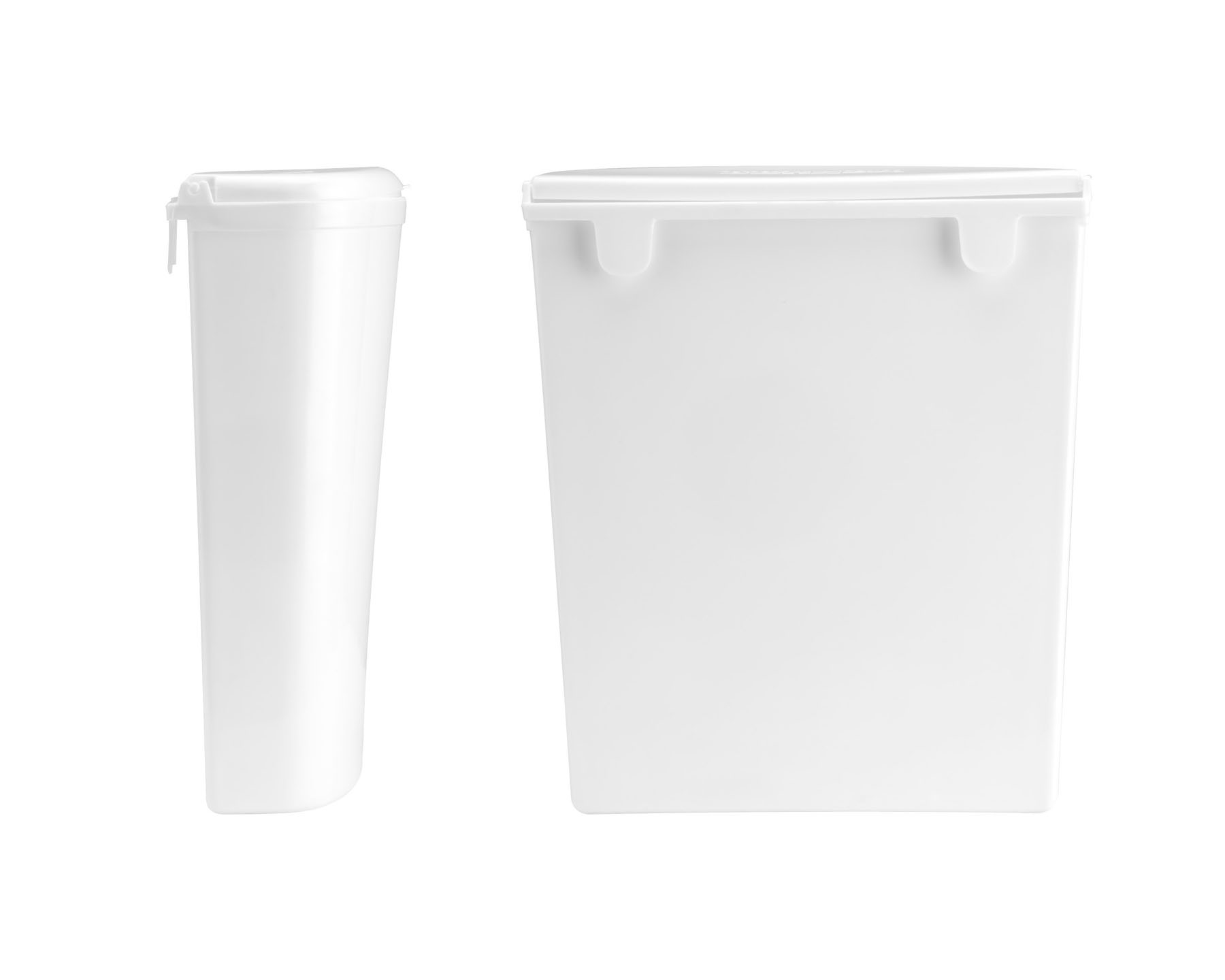 Pillar hanging waste bin - white - Image 4