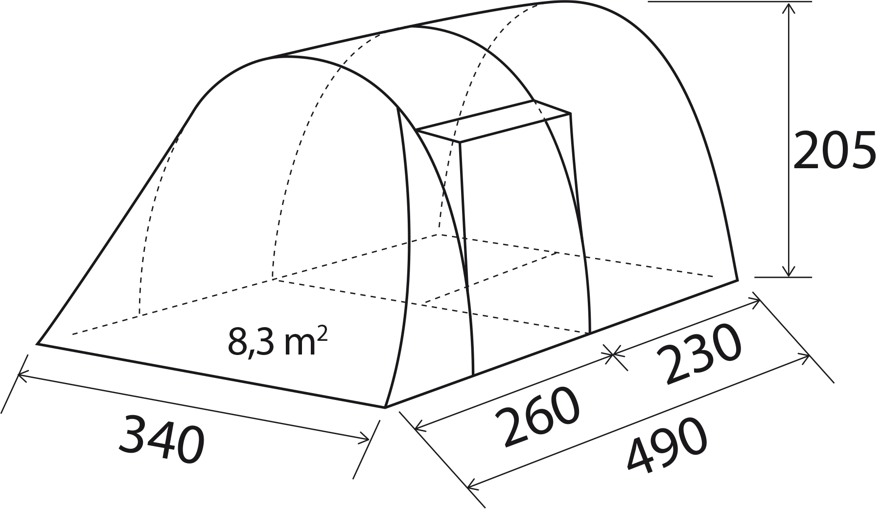 Tent arqus outdoor 5 - Image 6
