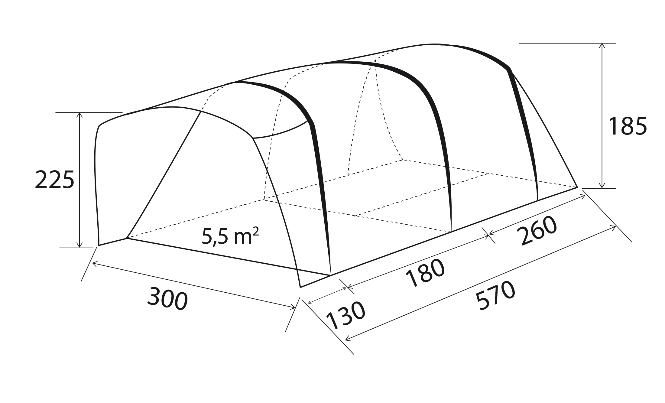 Tent maisonel 4 a.i.r. tech - Image 4