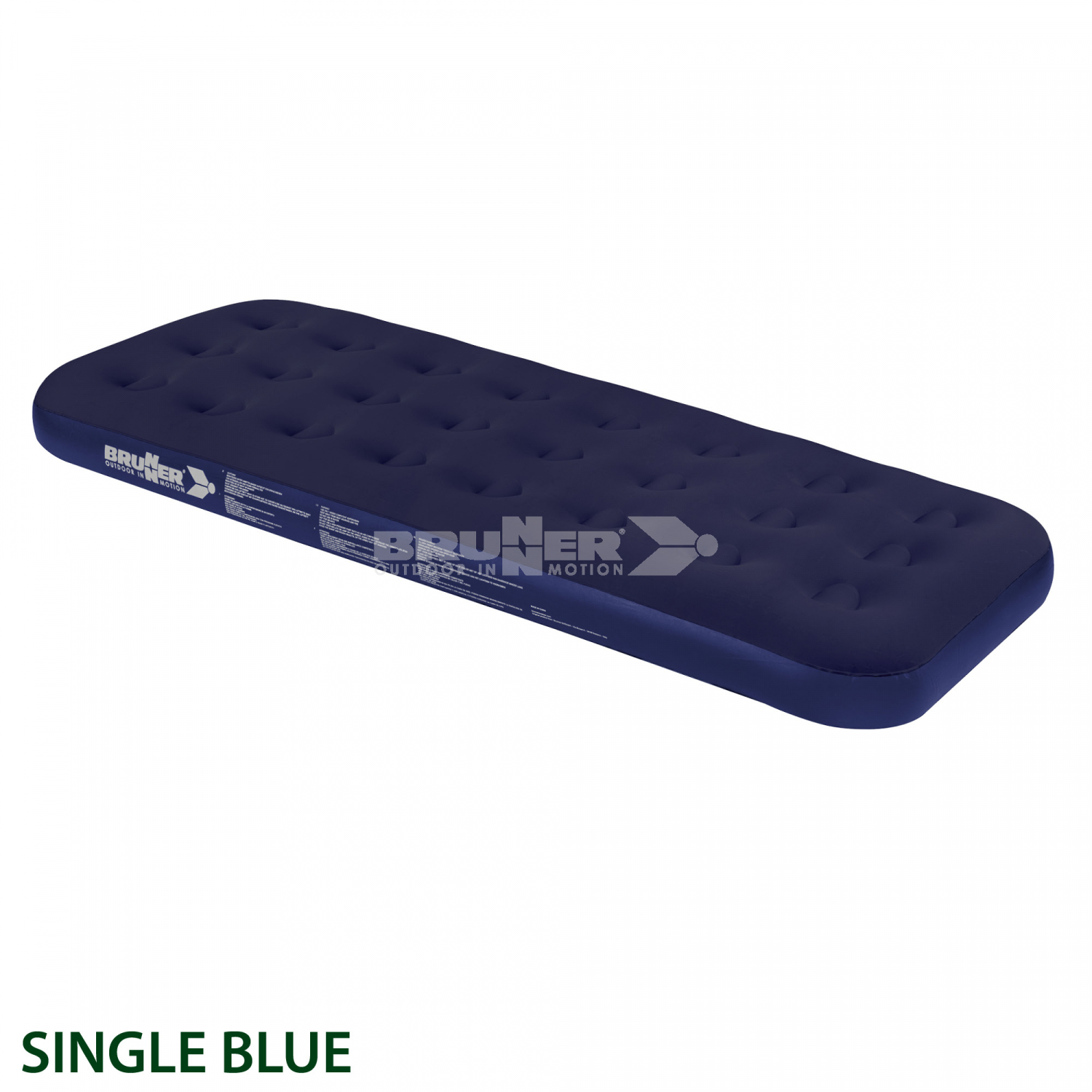 Flair single blue mattress