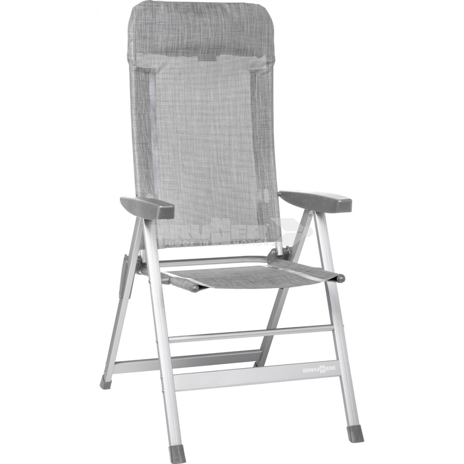 Skye folding camping chair - grey